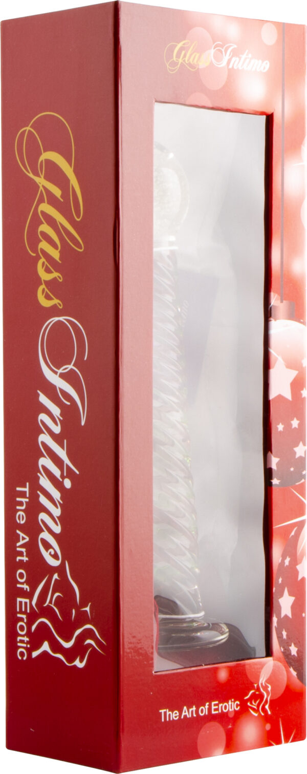 Glassdildo SORA X-Mas Edition 21cm - Afbeelding 4