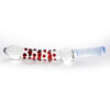 Glassdildo NAMI Nopped 26*4cm