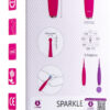 Sparkle Clit stimulator (magenta) - Afbeelding 4