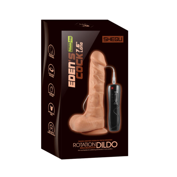 Eden Vibrating dong 7.6" - Afbeelding 2