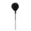 Bling feather tickler diamond 27cm black