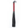 Leopard flogger 39cm black/red - Afbeelding 2