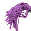 Leather flogger 27cm purple - Afbeelding 3