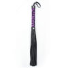 Leopard flogger 39cm purple/black - Afbeelding 2