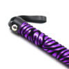 Leopard flogger 39cm purple/black - Afbeelding 3