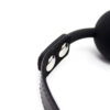 Silicone Ball Gag Black - Afbeelding 2