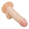 PVC Dildo 7.5" flesh - Afbeelding 2