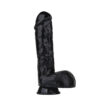 PVC Dildo 7.5" black