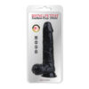 PVC Dildo 8.5" black - Afbeelding 2