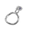 Skeleton-Head Cock Ring 50mm Silver