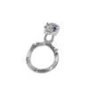 Skeleton-Head Cock Ring 50mm Silver - Afbeelding 5