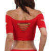 Fishnet TOP-OS-red - Afbeelding 2