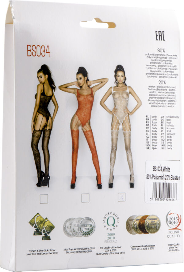 Body Stocking (White) - Afbeelding 4