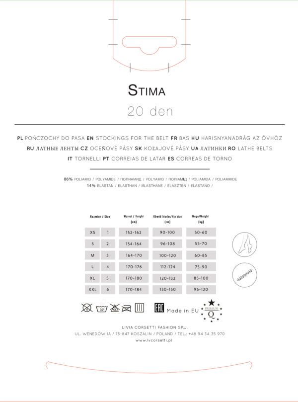 Stima 20 DEN - M (Black) - Afbeelding 3