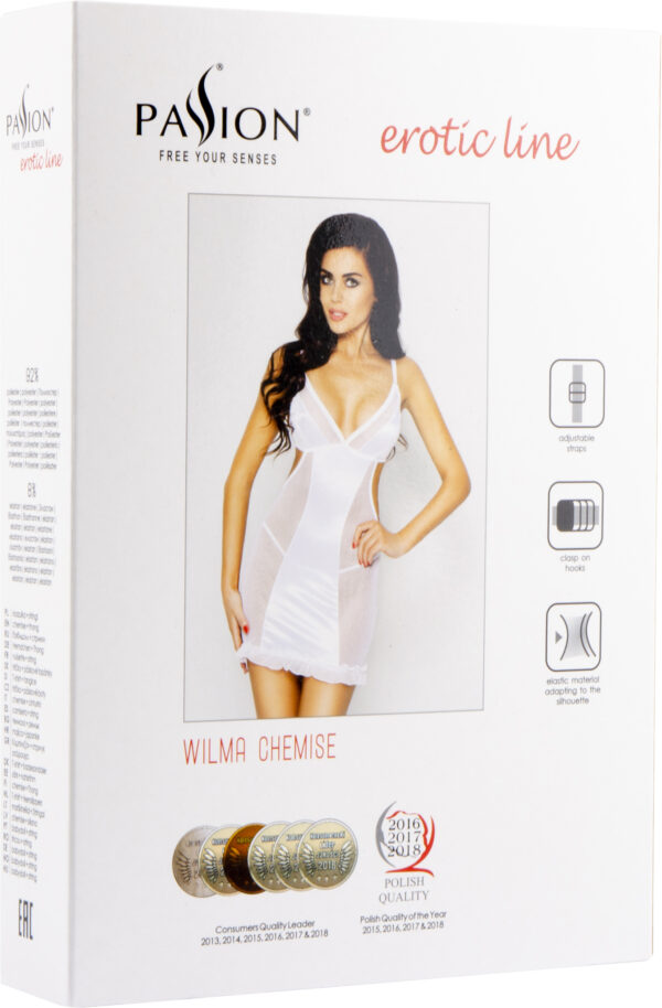 Wilma Chemise - XXL/XXXL (Black) - Afbeelding 4