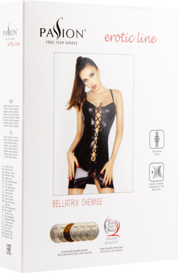 Bellatrix Chemise - XXL/XXXL (Black) - Afbeelding 4