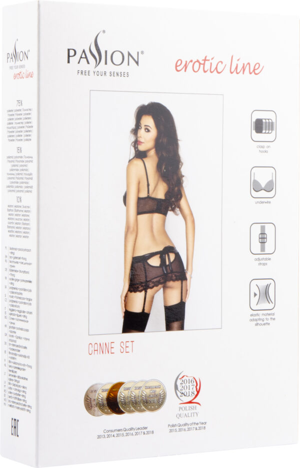 Canne Set - XXL/XXXL (Black) - Afbeelding 5