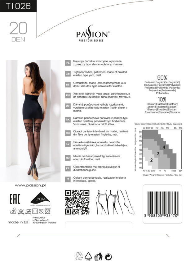 Tight - M (Black) - Afbeelding 3