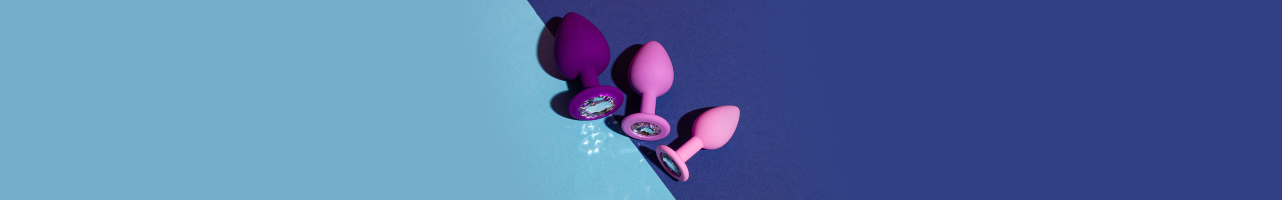 Rosebud silicone buttplug