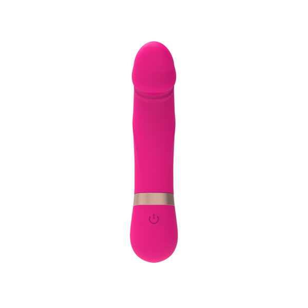 Dildo Vibe Silicone Vibrator 4.6" Pink