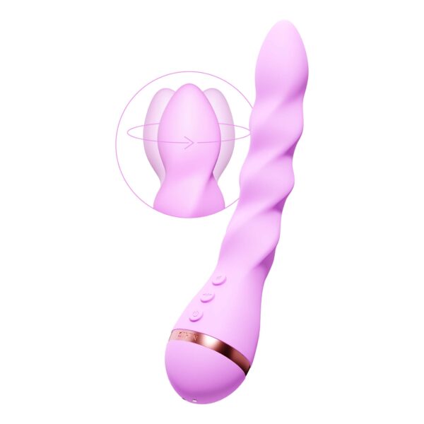 Vush - Next Gen - Siren Twist Vibrator Pink