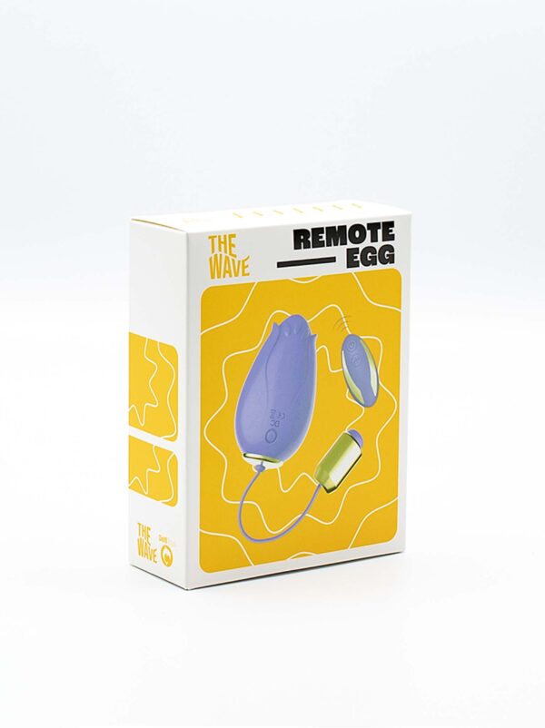 Mandala Remote Egg Purple