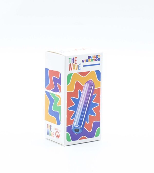 Warhead Bullet Vibrator Blue-Pink Rainbow