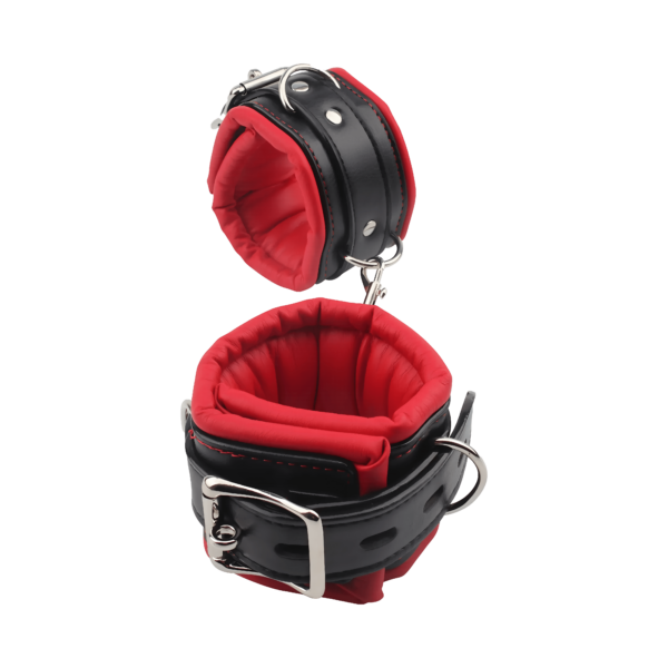 Soft Ankle Cuffs Black/Red