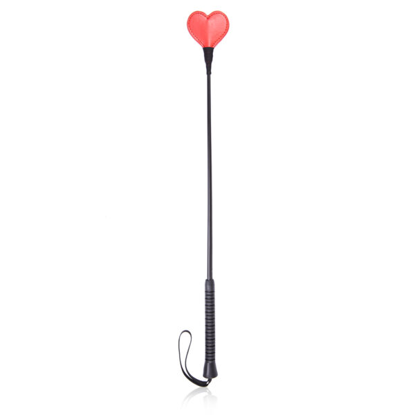 Heart Crop 60cm Red/Black