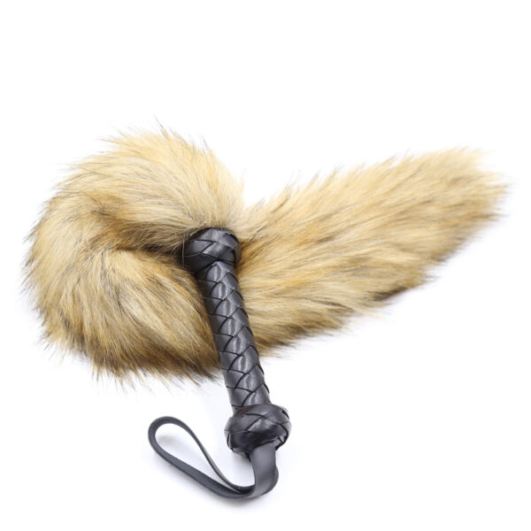Fox Tail Whip 62cm Brown