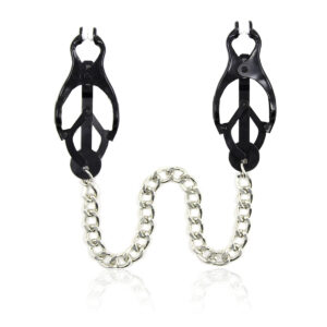 Nipple Clamps Silver/Black