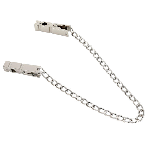 Nipple Clamps / Chain Silver/Black