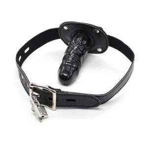Dildo Gag L Black