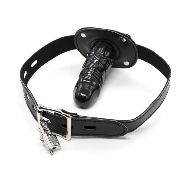 Dildo Gag L Black