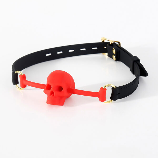 Skull Gag Red