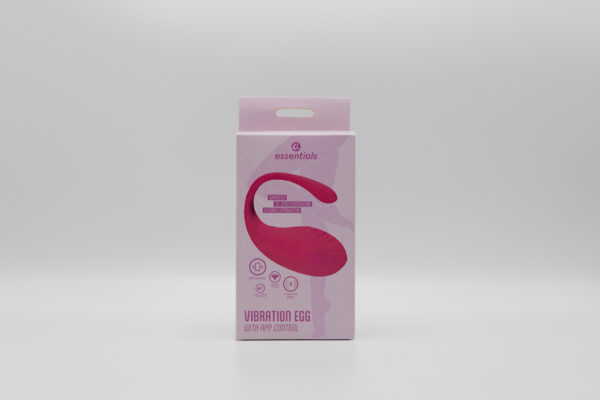 Vibrating Egg with App Control Pink