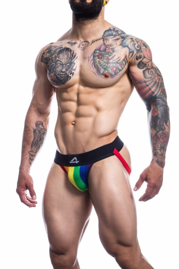 Jockstrap - M - Rainbow Stripes