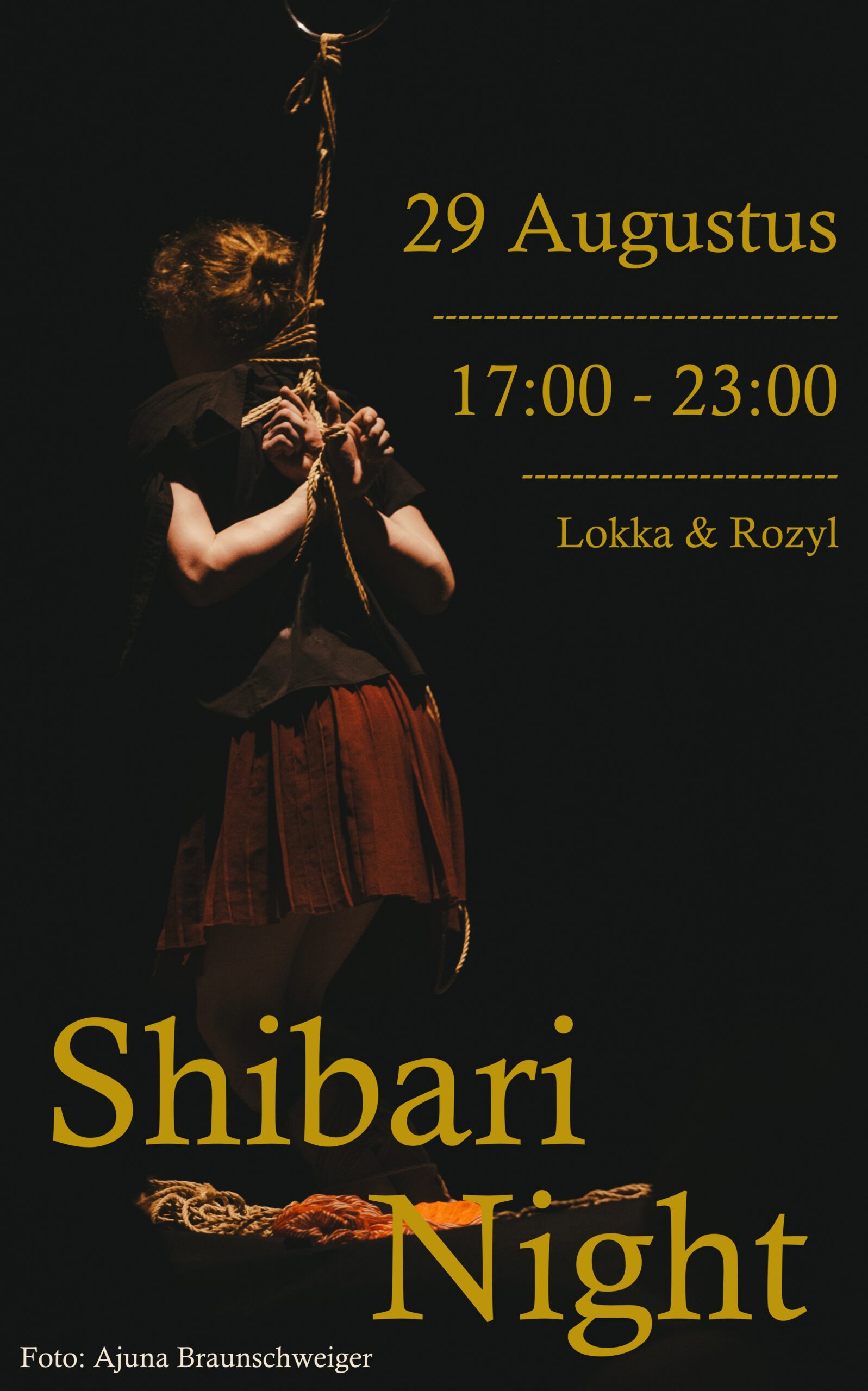 Promo Shibari Night 29 Augustus 2025 Promo Shibari Night 29 Augustus 2025
