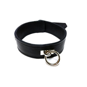 Leather Collar Black