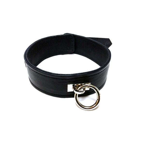 Leather Collar Black