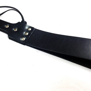 Leather Folded Paddle Black