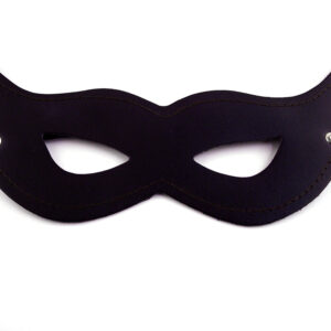 Leather Cat Mask Black