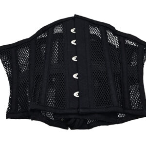 Mesh Corset - OS - Black