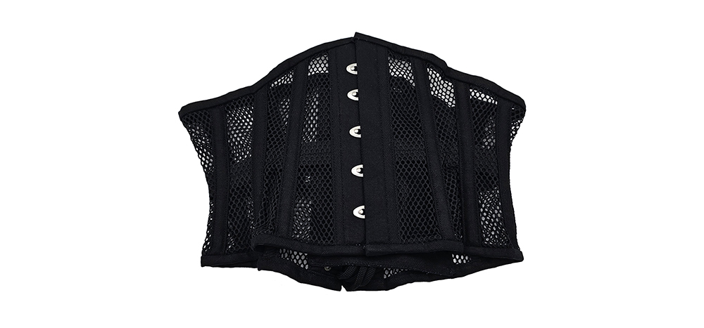 Mesh Corset - OS - Black