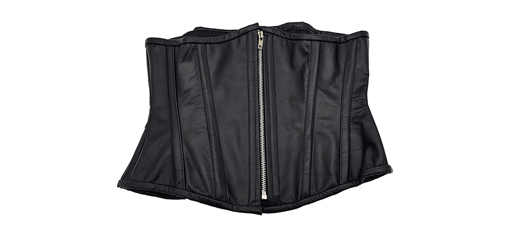Leather Corset - OS - Black