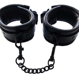 Padded Wrist Cuffs Black