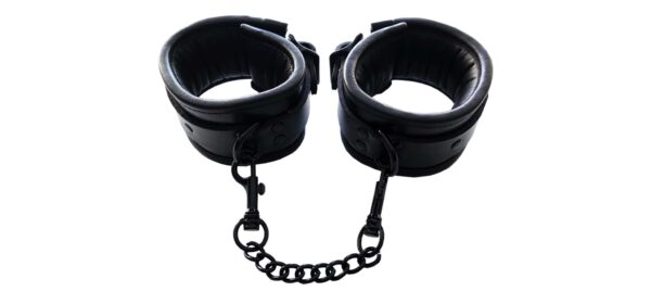 Padded Wrist Cuffs Black
