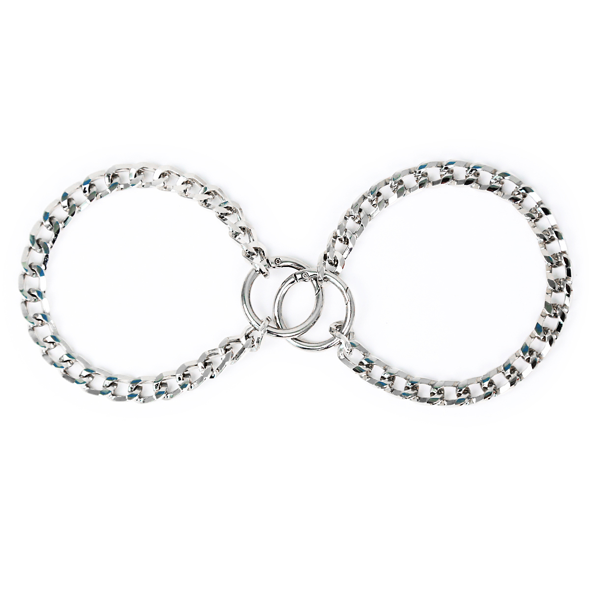 Chain with Cuffs Silver