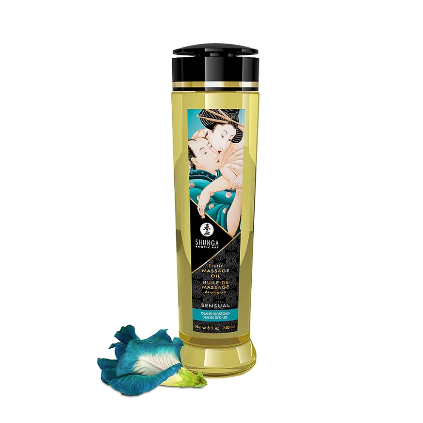Island Flowers Massage Oil 240ml