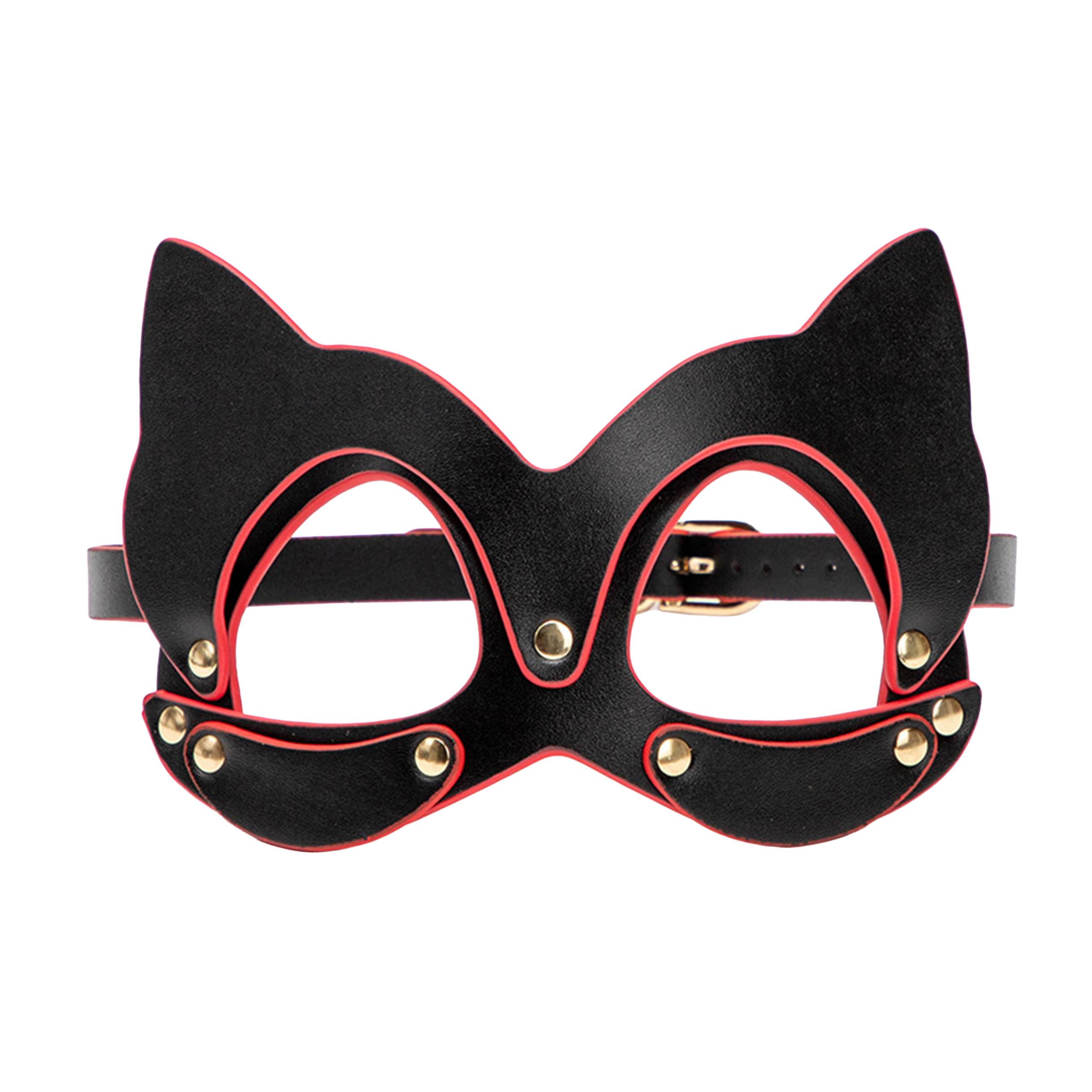 Owl Mask Black/Red